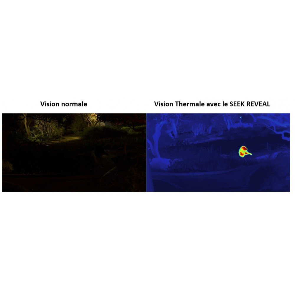 Seek Thermal Compact Wärmebildkamera Lightning Schwarz Standard