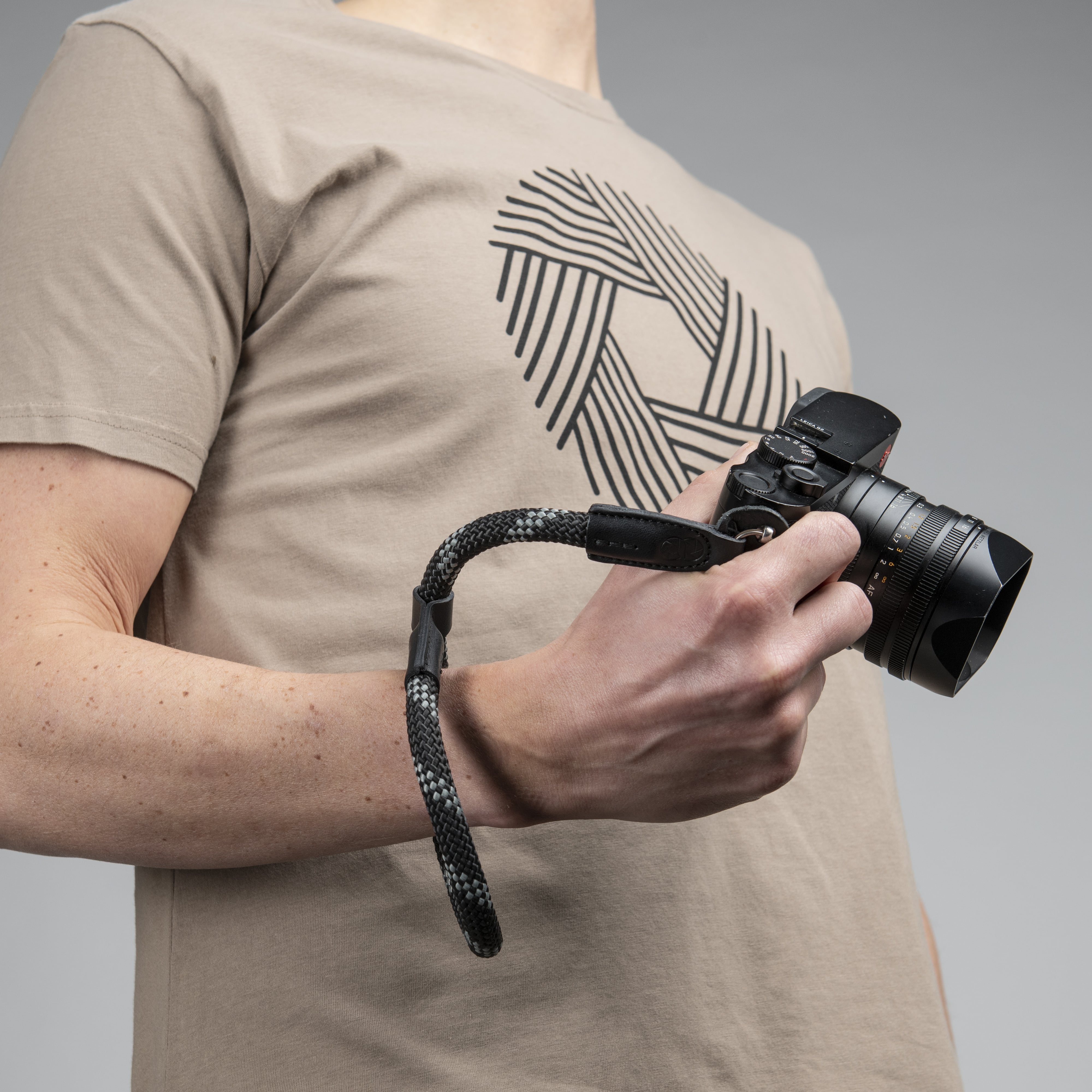 COOPH Rope Hand Strap Handschlaufe Navy One Size Stahlring